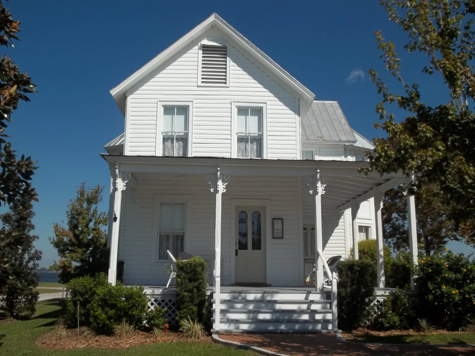 The Kern House, built around 1885, at the Clermont Historic Village on West Avenue, a block from Waterfront Park.