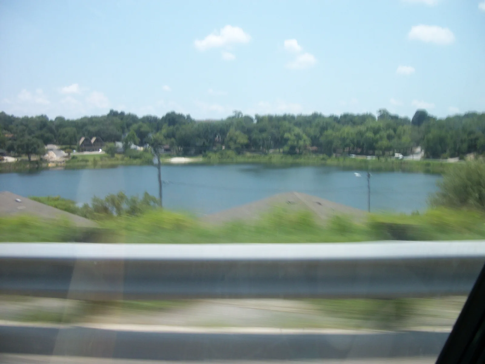 Lake Sunnyside, one of Clermont's chain of lakes, seen from State Road 50.